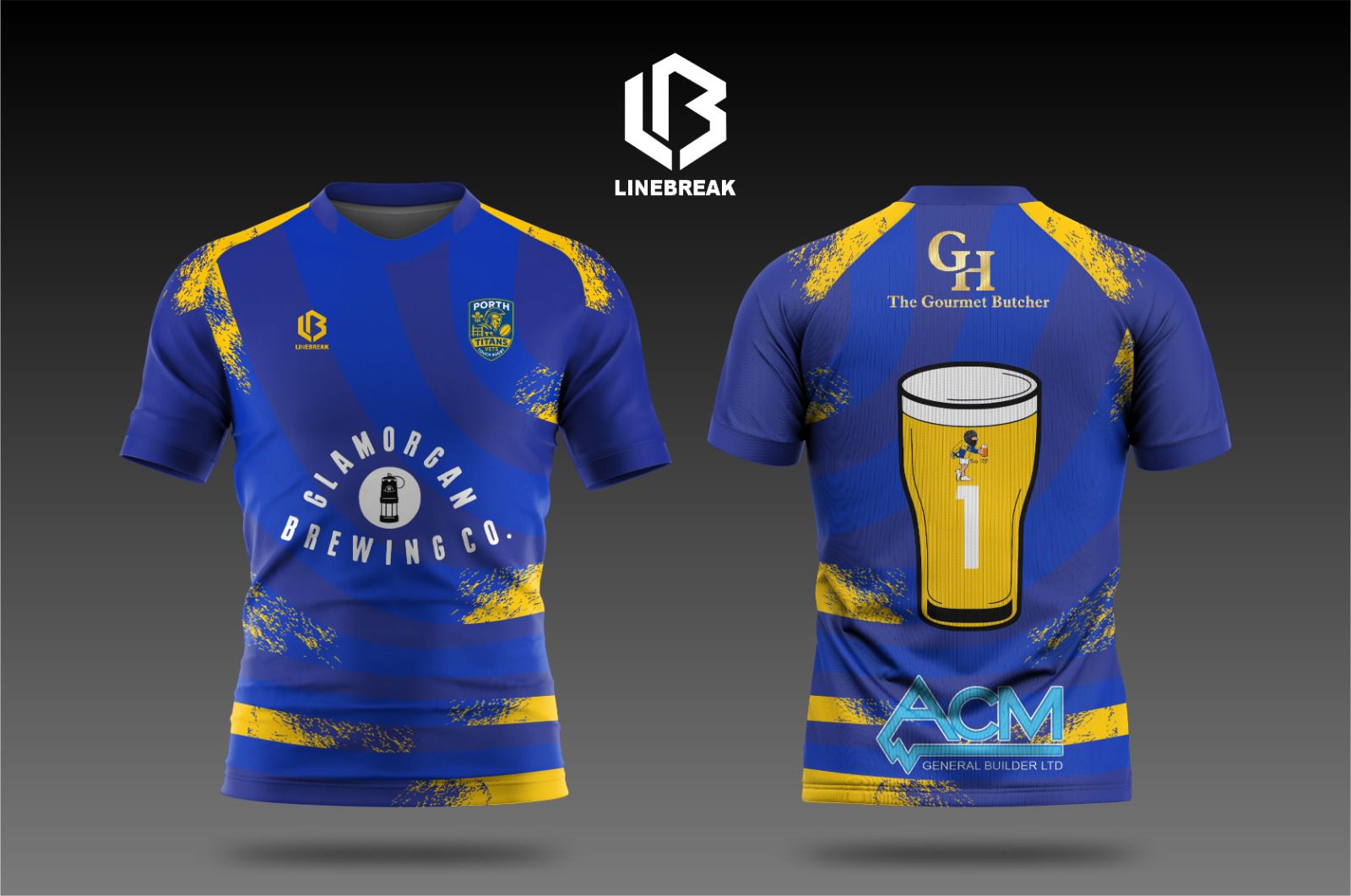 Porth Titans Supporters Jersey ADULTS