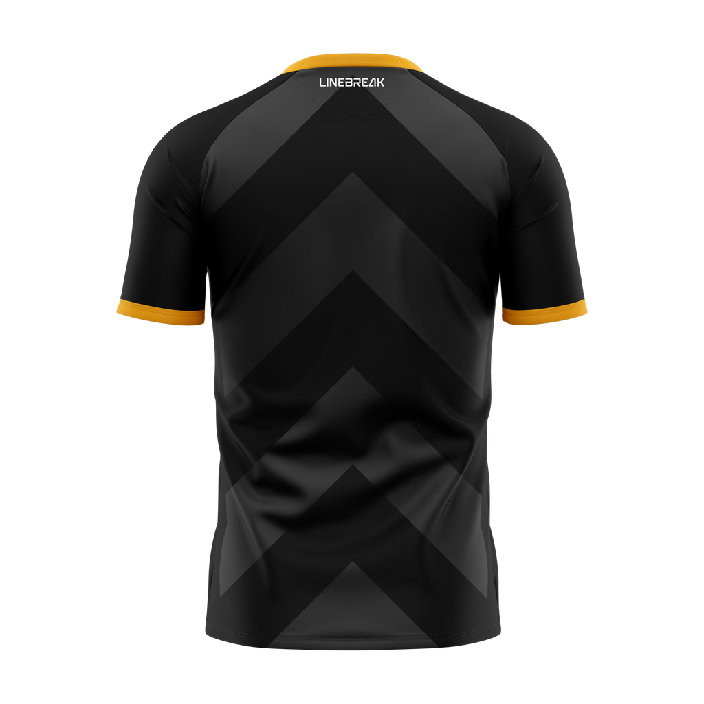 Tonyrefail RFC Black Warm Up T-Shirt JUNIOR
