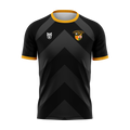 Tonyrefail RFC Black Warm Up T-Shirt JUNIOR