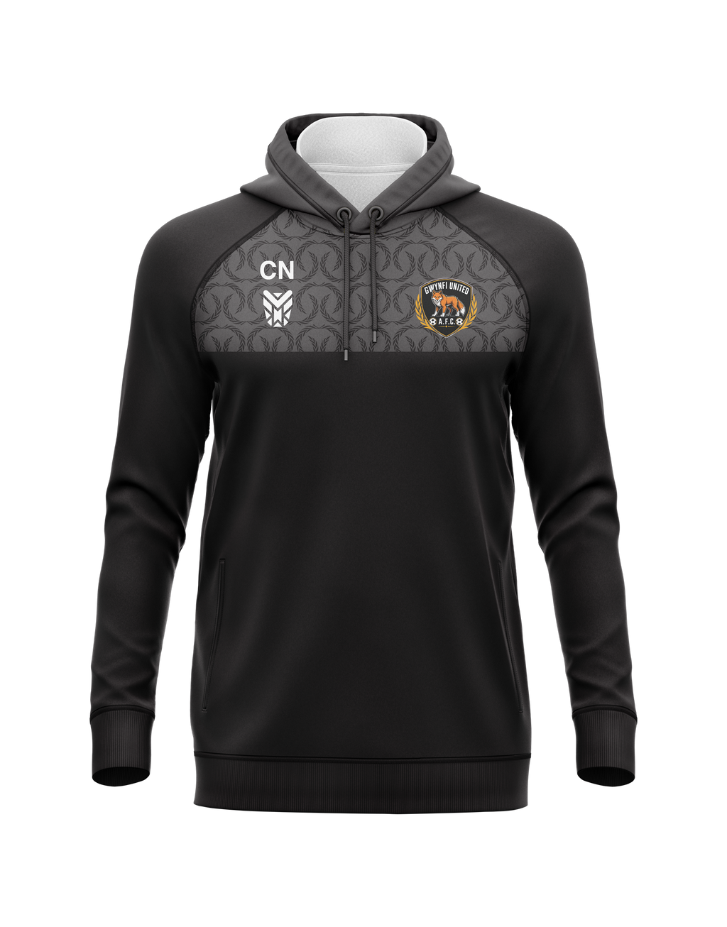 Gwynfi United AFC Black Hoody ADULTS