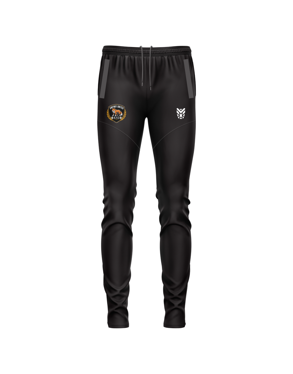 Gwynfi United AFC Black Leisure Pants ADULTS