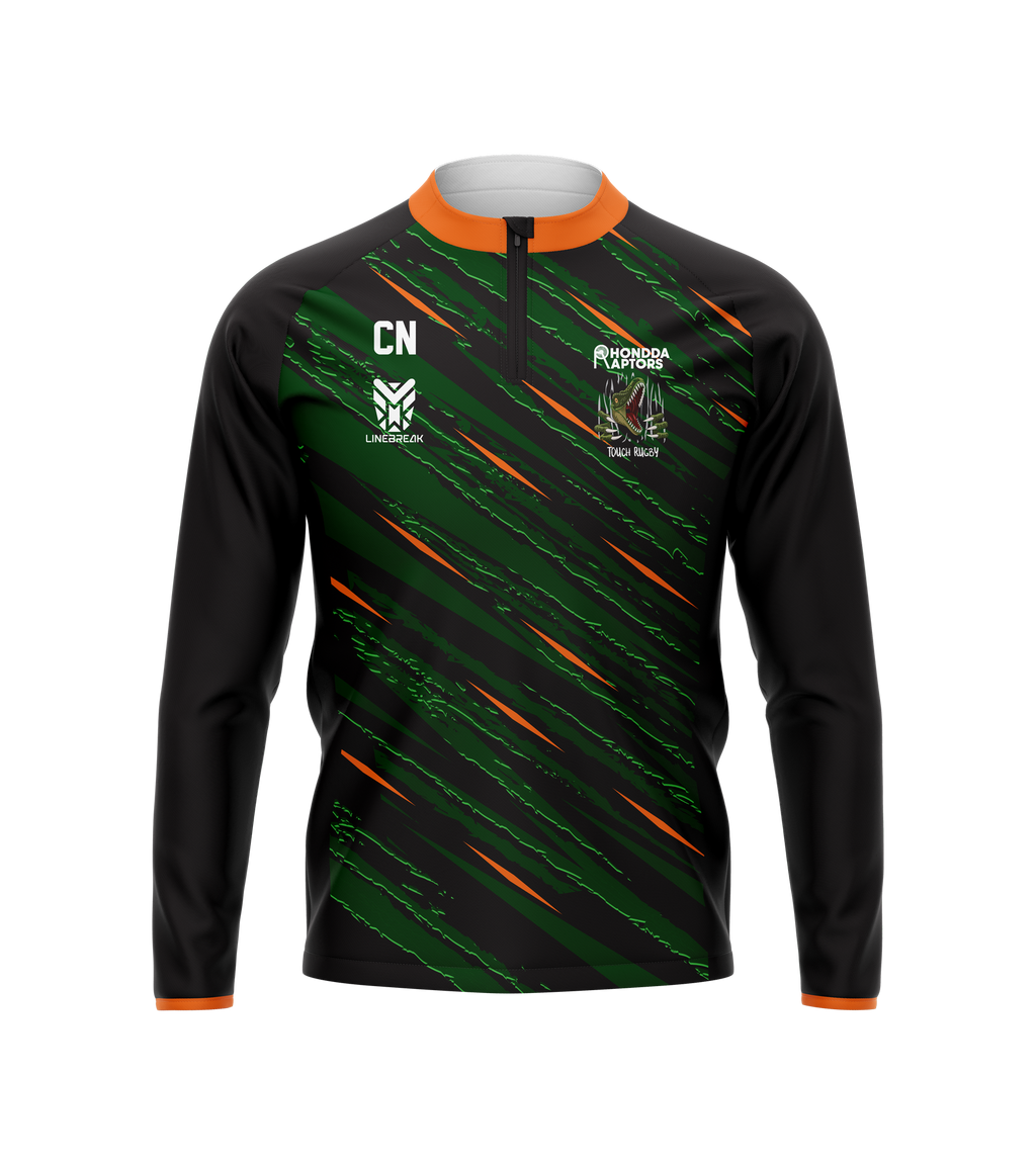 Rhondda Raptors 1/4 Zip ADULTS