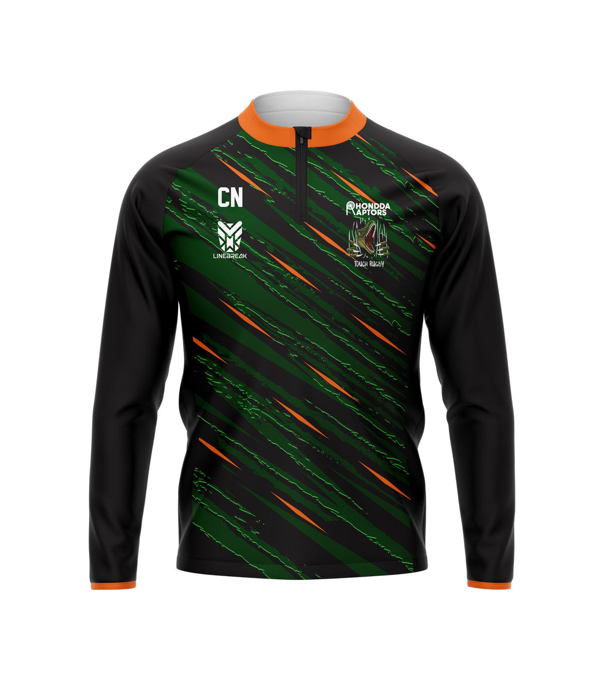 Rhondda Raptors 1/4 Zip ADULTS