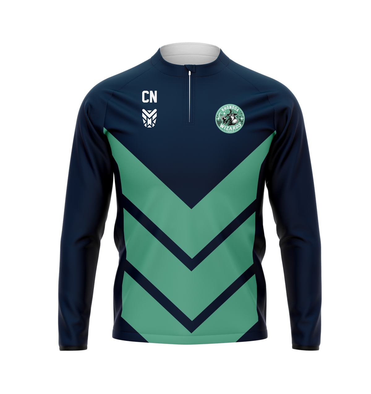 Rhondda Wizards 1/4 Zip ADULTS